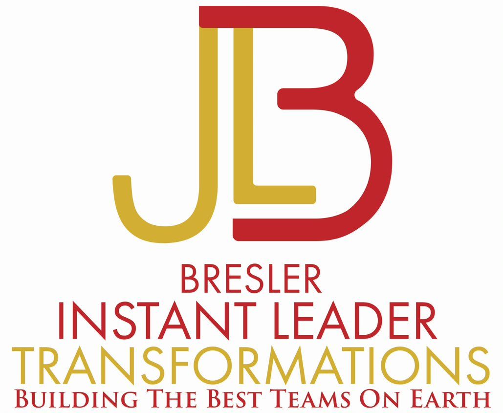A logo of bresler instant leader transformation